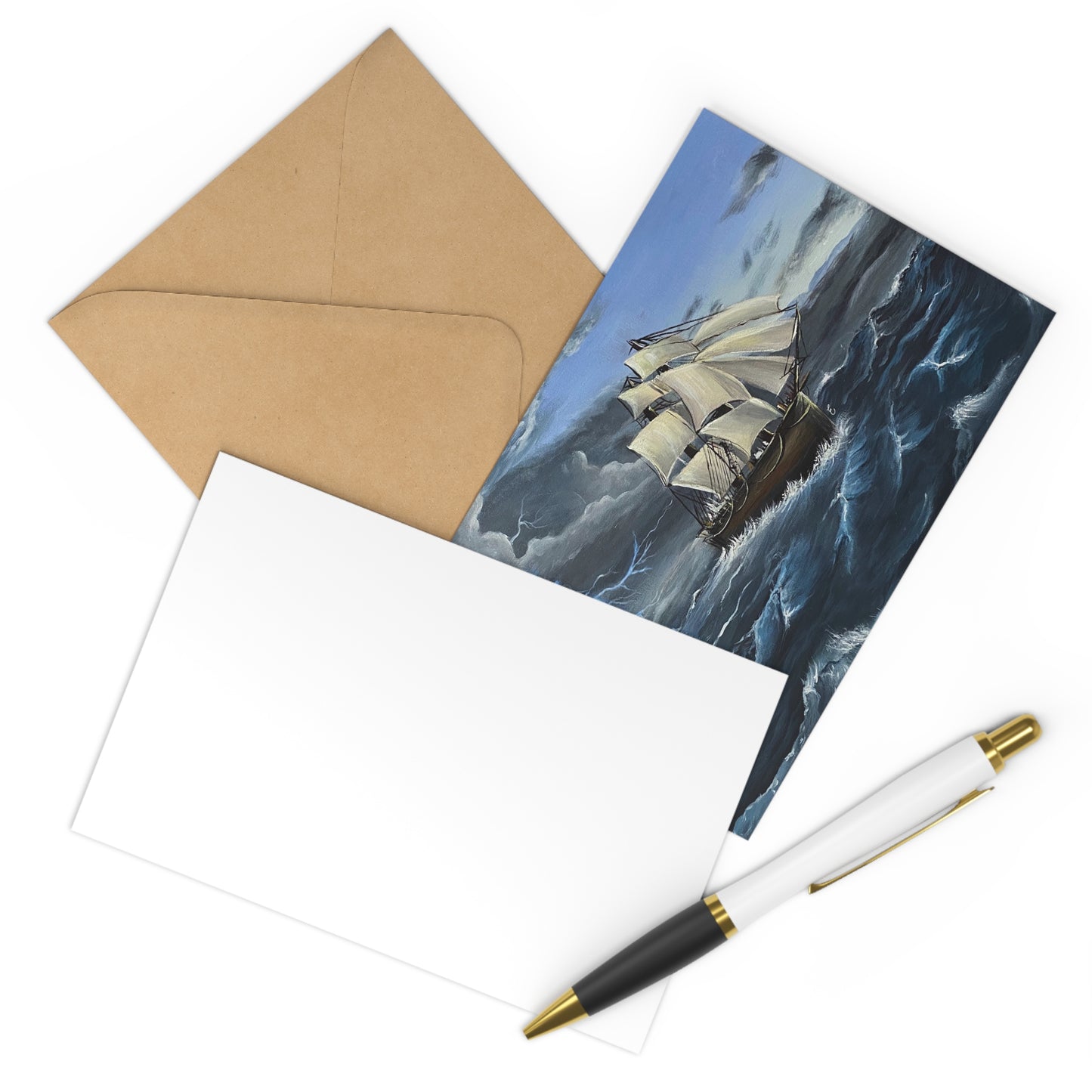 Sailor’s Letters — Set of 7 Art Postcards
